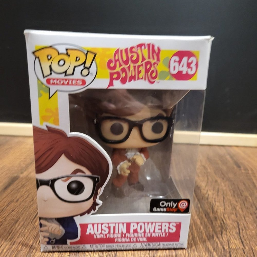 Austin Powers Austin Powers GameStop Exclusive Funko Pop